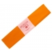 CREPE PAPER ORANGE-OKERGEEL 50X250CM