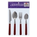 Plastic Cutlery Set 4pc Assorted