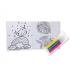 Plush Squishy Toy with Colouring Book & Pens
