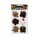 Stress Balls Assorted Colours &  Designs Pack of 6