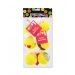 Stress Balls Assorted Colours &  Designs Pack of 6