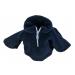 NAVY BLUE FLEECE  8IN CHEST TEDDY