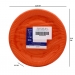 Orange Paper Plate 22.8cm 9 Pack