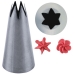 OPEN STAR CAKE DECORATING NOZZLE 