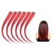 CLIP IN HIGHLIGHTS HAIR EXTENSION RED