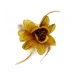Golden Flower Hair Bow Scrunchies Ponytail 
