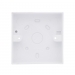 1 GANG 20MM MOUNTING BOX WHITE