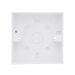 1 GANG 20MM MOUNTING BOX WHITE