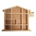 WOODEN HOUSE SHAPE DISPLAY UNIT SMALL
