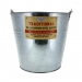 GALVANISED STEEL BUCKET 16L