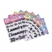 Storage Box Stickers Assorted 9 Pack