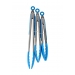 BLUE SILICON TONG PACK OF 3
