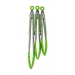 GREEN SILICON TONG PACK OF 3
