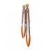 ORANGE SILICON TONG 2 PACK
