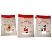 CHRISTMAS CRAFT SACK RED/NATURAL