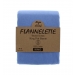 FLANNELETTE 100% BRUSHED COTTON KING FLAT SHEET- BLUE