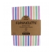 Flannelette 100% Brushed Cotton Double Fitted Sheet- Candy Stripes