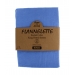FLANNELETTE 100% BRUSHED COTTON KING FITTED SHEET- BLUE
