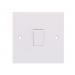 1GANG INTERMEDIATE SWITCH PLATE WHITE