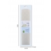 Medium White Rubagrip Bath Mat 
