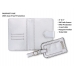 Passport Cover Case Scan-Proof Protection Silver