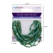 Glass Seed Beads Mint 12 Strands