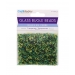 GLASS BUGLE BEADS GOING GREEN