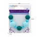 Smooth Acrylic Beads Blue 9 pc