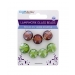 Lampwork Glass Beads Earth 7 pc
