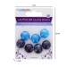 Lampwork Glass Beads Purple Haze 7 pc