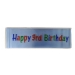 HAPPY 3RD BIRTHDAY BANNER BLUE 18FT
