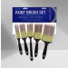 PAINT BRUSH SET ASSORTED SIZES 5 PIECES