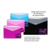 20 Pack A4 Plastic Button Wallet Double Pocket