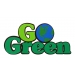 3D GO GREEN FOAM SIGN12IN