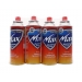 BUTANE CAMPING GAS 4 PACK