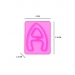 Cake Decorating Pink Alphabet Embossers