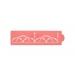 Cake Decorating Pink Hanging Border Stencil