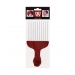 Afro Hair Comb Wide Metal Needle