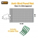 Anti-Bird Pond Garden Net 2 X 10 M 4 Cable Tie