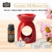 Aromatherapy Ceramic Oil Burner Set With Essential Oil
