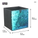 Sequin Foldable Handy Storage Box Teal Cube