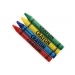 Wax Crayon Assorted 4 Pc