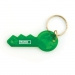 KEY SHAPED KEYCHAIN TRANSLUCENT GREEN