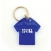 T-SHIRT SHAPED KEY CHAIN BLUE