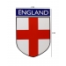 ENGLAND MAGNETIC CAR FLAG 2 ASSORTED