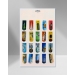 Hologram Magnetic Book Tab Asst 20 Pcs