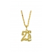 2Pac Gold Pendant Necklace