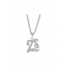 WHOLESALE 2PAC BLING SILVER HIP HOP RAP PENDANT NECKLACE