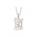 G-Unit 50 Cent Silver & Gem Pendant Necklace