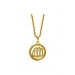 Wholesale Allah Gold & Gem Pendant Necklace